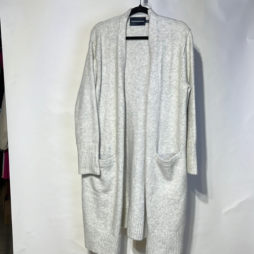 Long Cardigan with Pockets